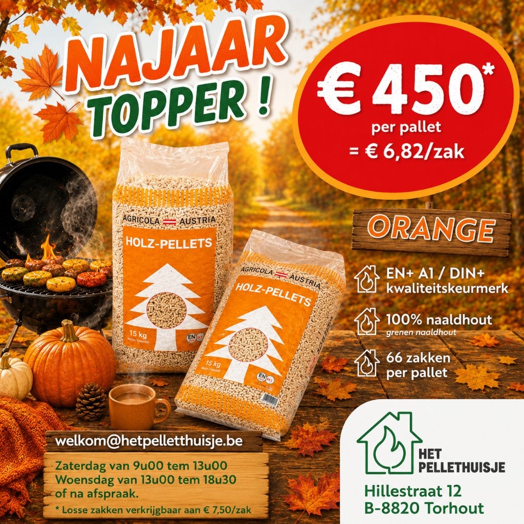 Gamma Houtpellets in Het Pellethuisje, Enlèvement, Neuf