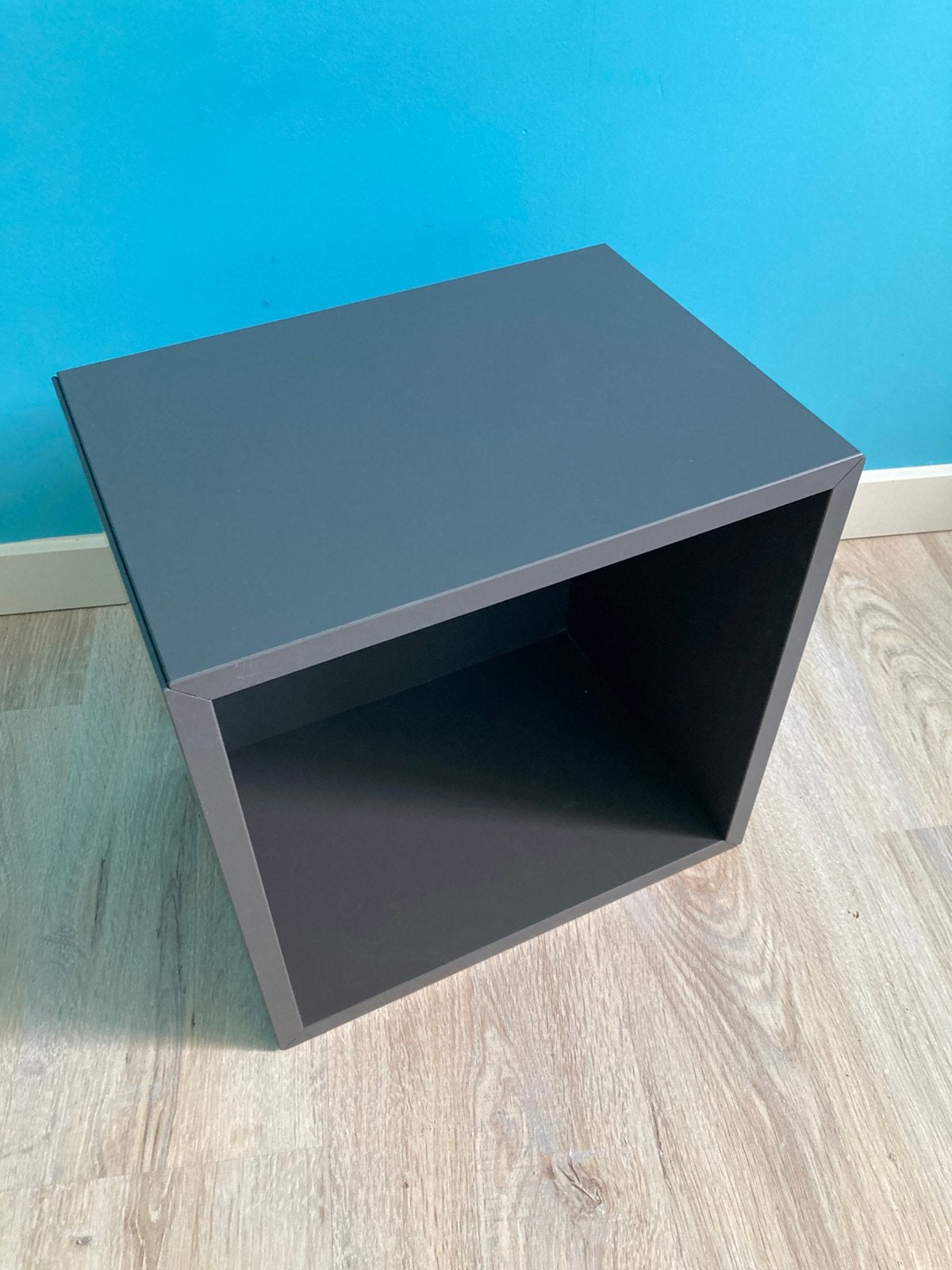Ikea Eket wandkastje donkergrijs - 35 x 35, Ophalen, Gebruikt