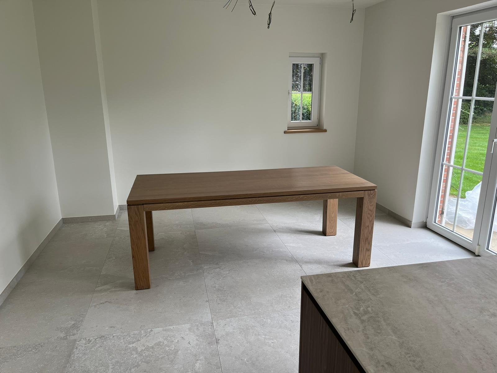 table à manger, Enlèvement, Comme neuf, Rectangulaire