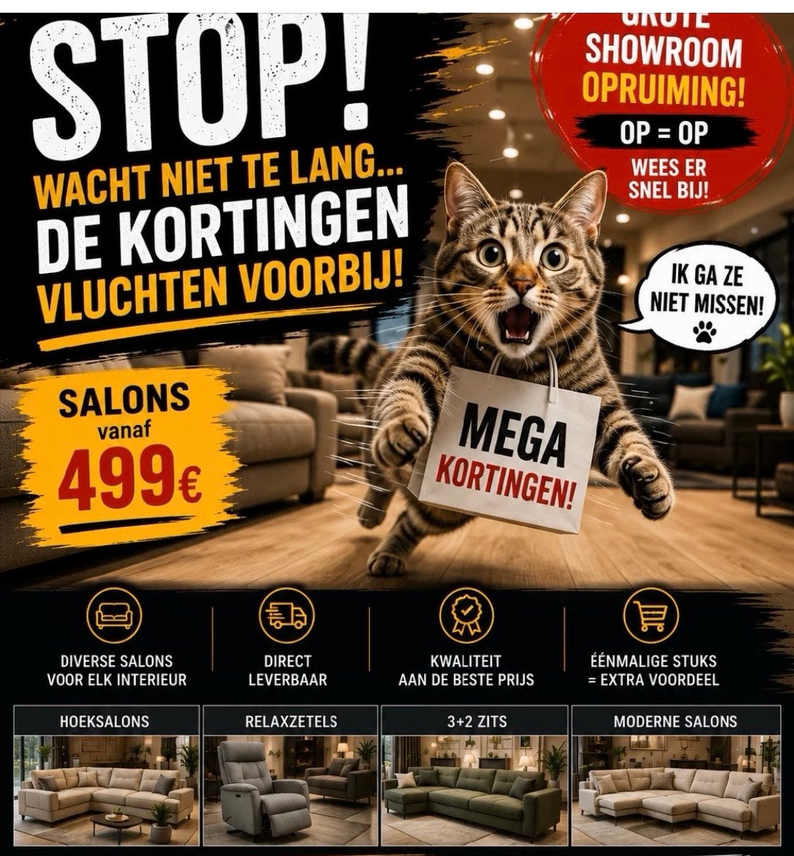 PROMOTİE MEUBELS & BEDDİNG ‼️, Ophalen of Verzenden, Nieuw
