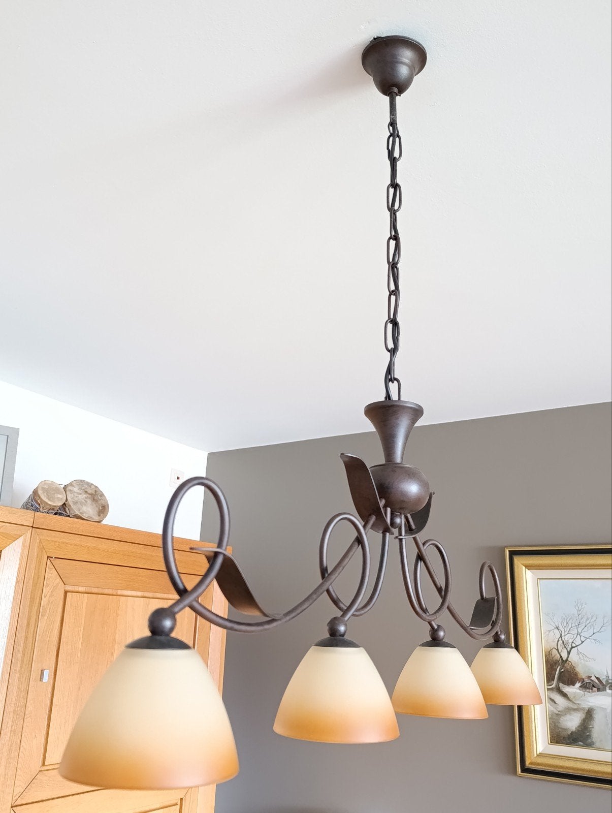 Écoutez en parfait état, LED dimmable., Klassiek, Comme neuf, Enlèvement, Autres matériaux