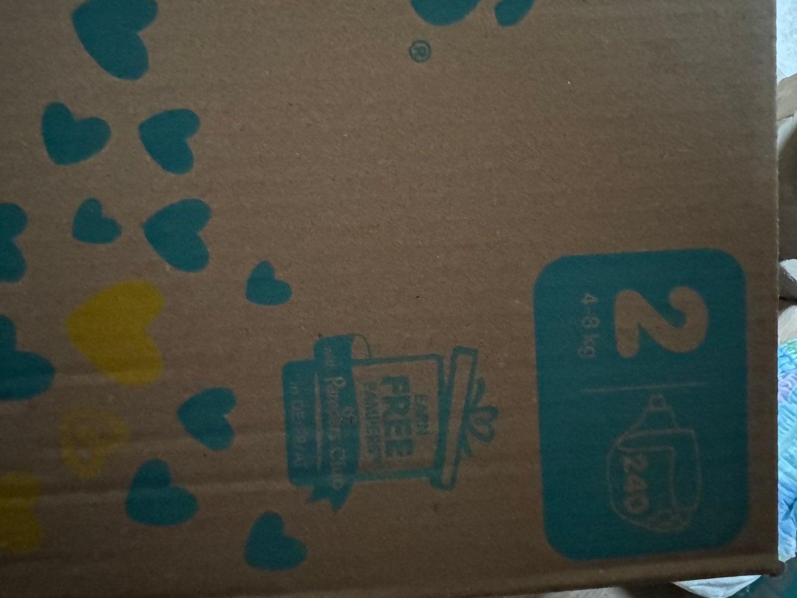 Pampers, Ophalen, Nieuw, Overige typen