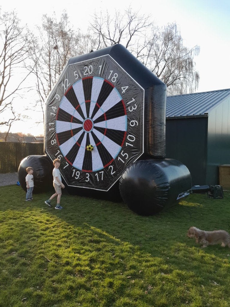 Voetbaldarts te huur (5 meter), Enlèvement