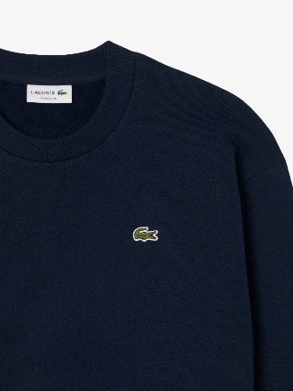 LACOSTE – Sweat-shirt bleu marine – Taille S (FR 3), Enlèvement, Comme neuf, Taille 46 (S) ou plus petite, Bleu