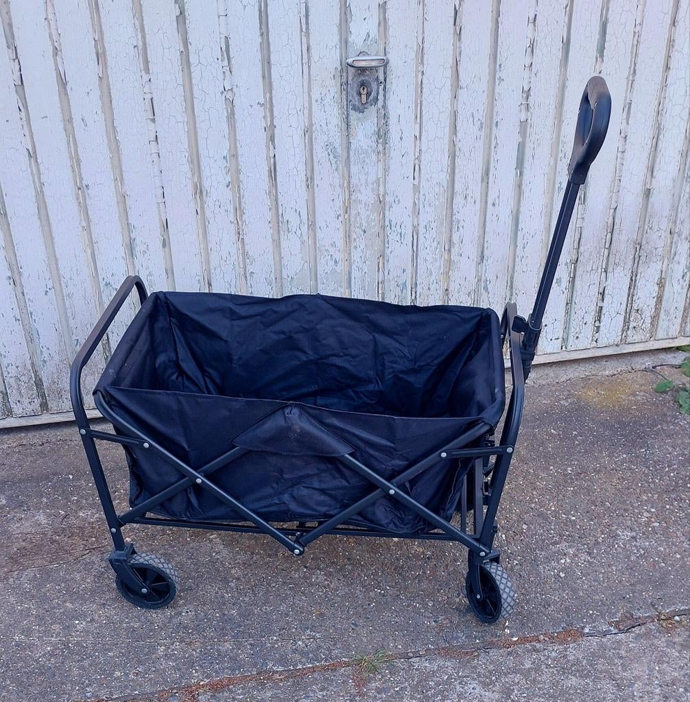 Opvouwbare transportwagen, Ophalen of Verzenden, Opvouwbaar, Zo goed als nieuw