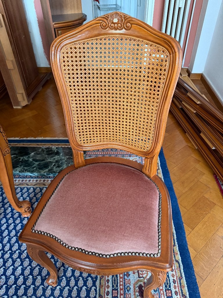 Stoelen kerselaar, Ophalen, Gebruikt