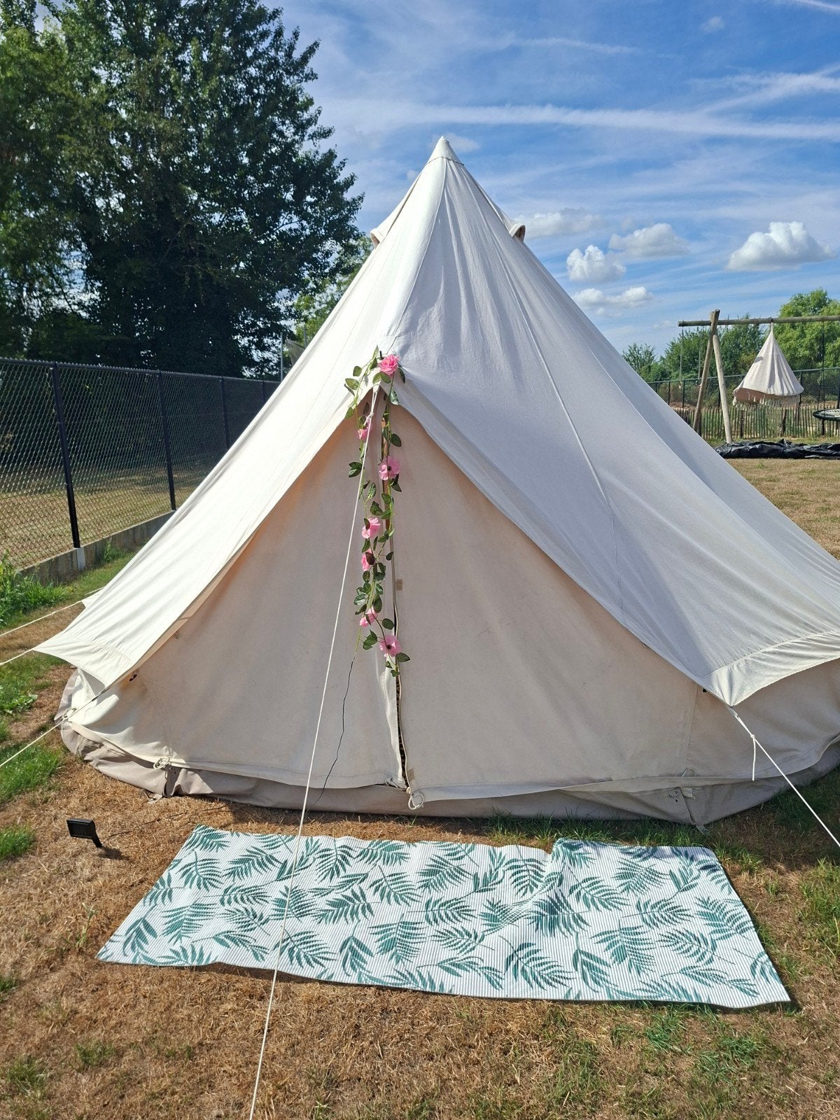 Tent, Ophalen