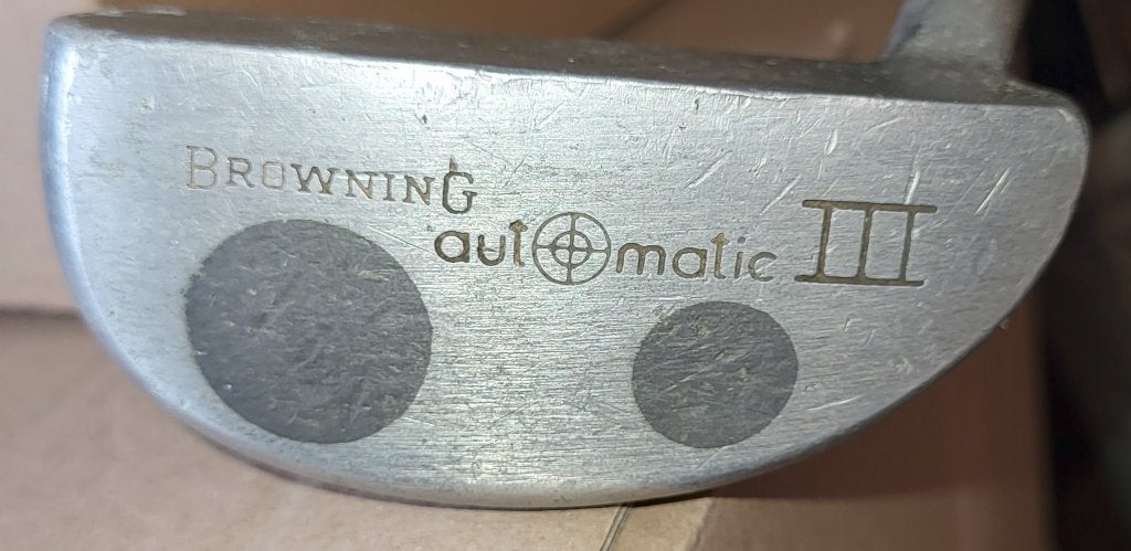 BROWNING Automatic III putter de golf pour droitier de 1976, Sports & Fitness, Enlèvement ou Envoi, Utilisé, Club, Autres marques