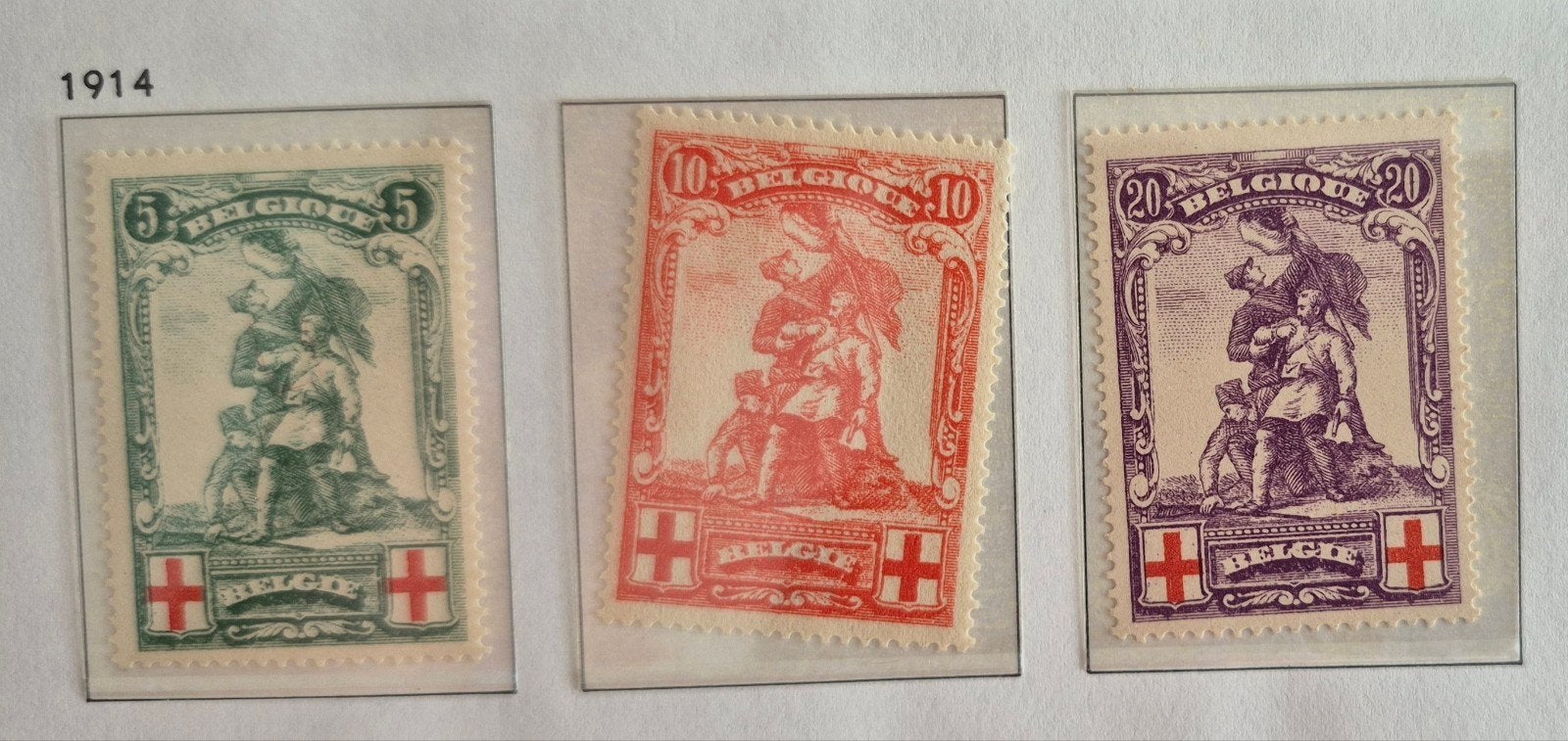Standbeeld de Mérode, Neuf, Enlèvement ou Envoi, Non oblitéré, Timbre-poste