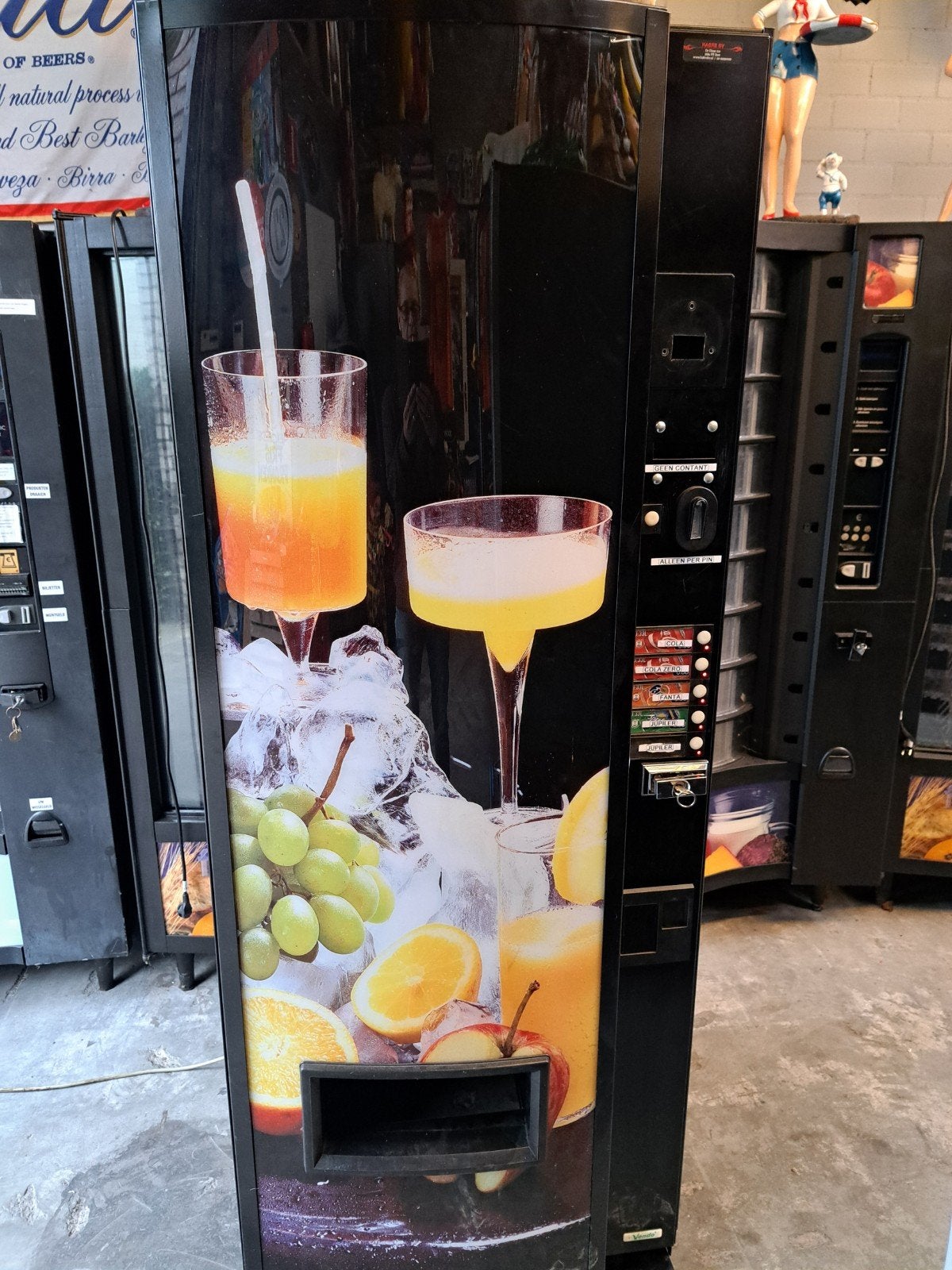 blikjes automaat Vendo gekoeld, Verzamelen, Ophalen