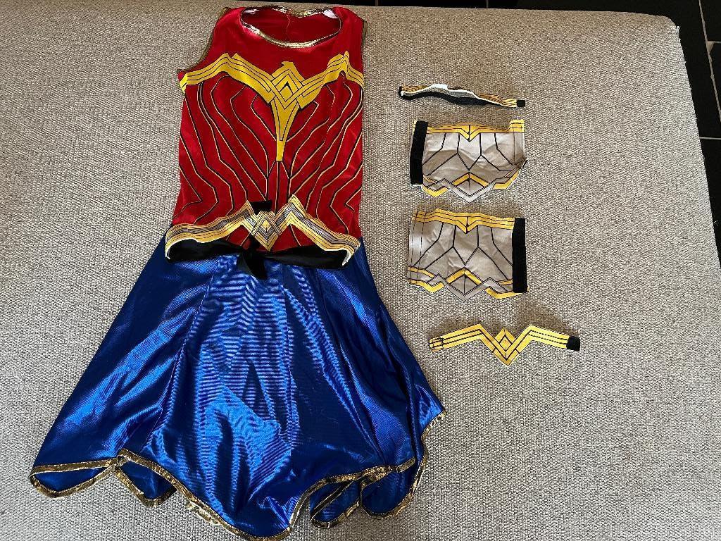 Verkleedkostuum Wonderwoman Rubie's maat 11-13jaar (L), Kinderen en Baby's, Carnavalskleding en Verkleedspullen, Ophalen of Verzenden
