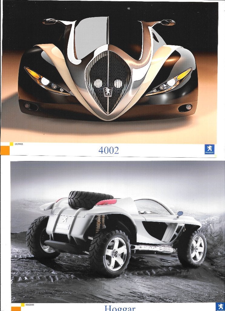PEUGEOT conceptcars, Ophalen of Verzenden, Zo goed als nieuw, Peugeot