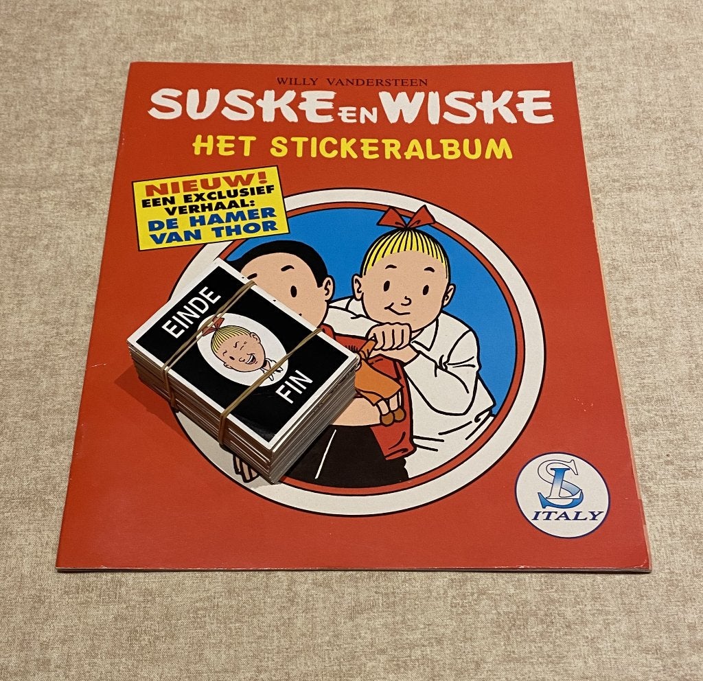 Suske en Wiske stickeralbum - 1995 - compleet, Boeken, Ophalen of Verzenden, Zo goed als nieuw