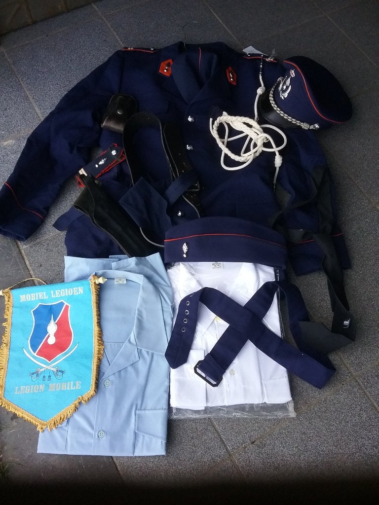 Rijkswacht gendarmerie uniforme complet, Envoi, Gendarmerie