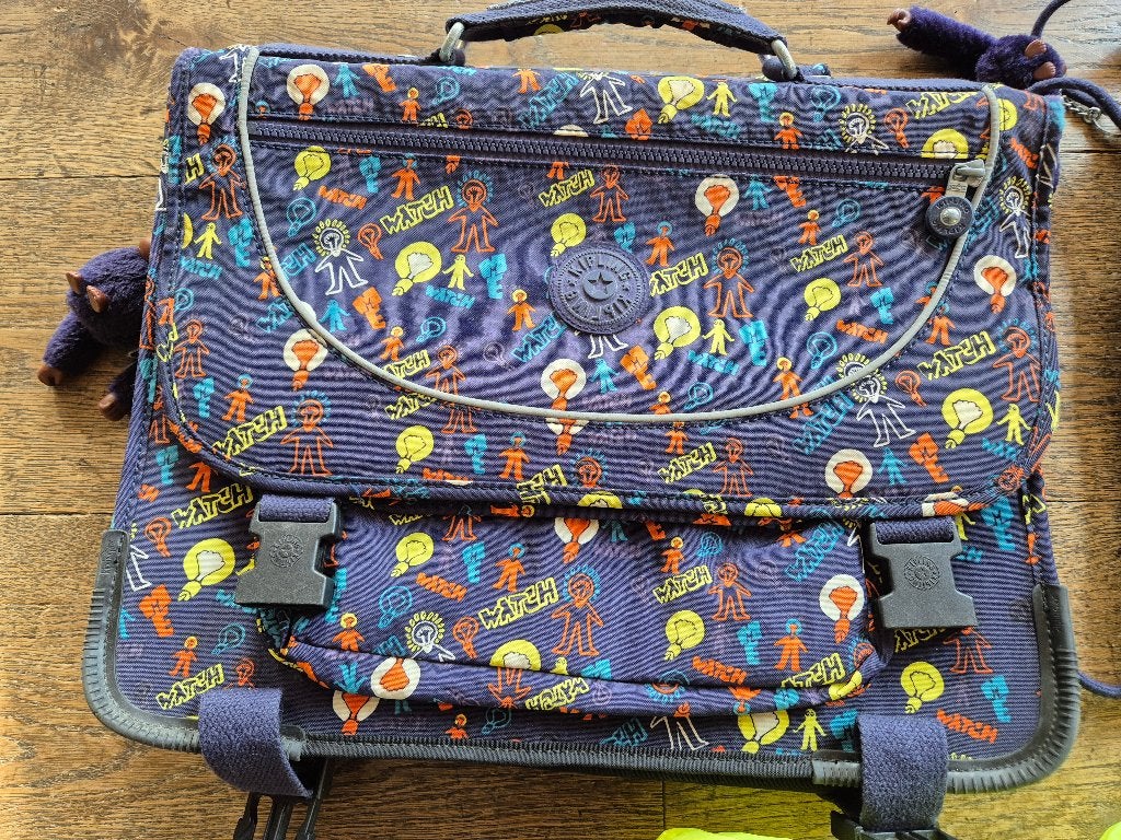 Kipling schooltas en zwemtas, Ophalen, Gebruikt, Aktetas of Boekentas