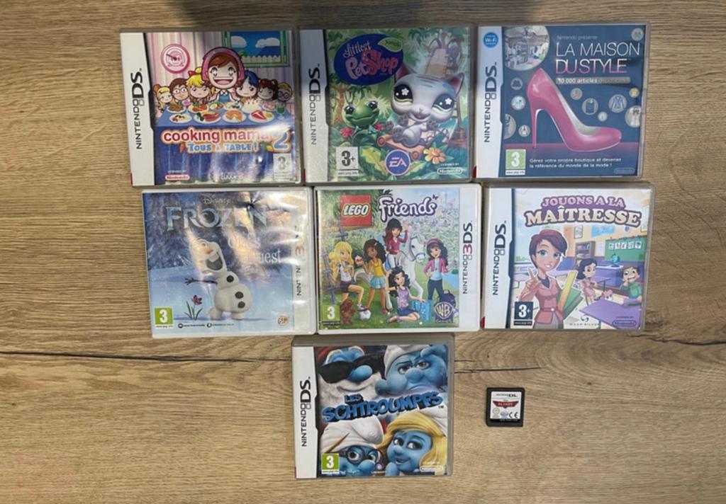 Set de 8 jeux Nintendo DS, Consoles de jeu & Jeux vidéo, Jeux | Nintendo 2DS & 3DS, Enlèvement, Comme neuf, Aventure et Action