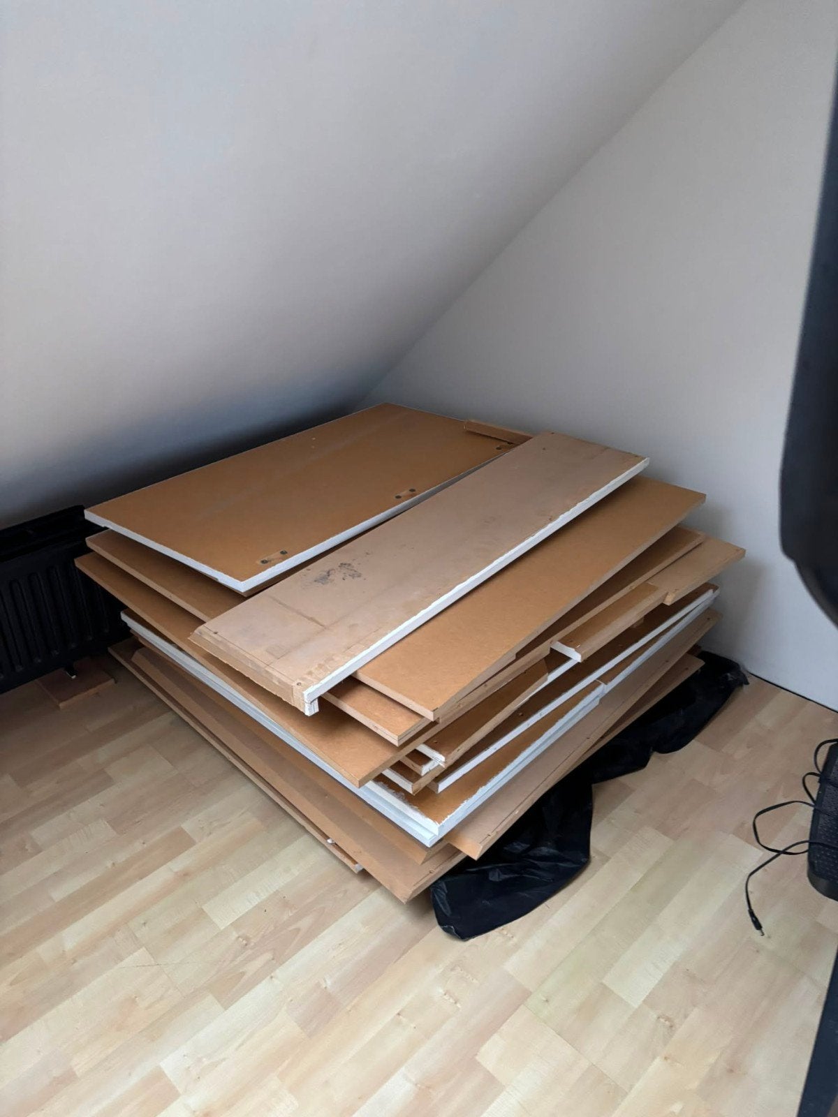 Kwaliteitsvol stevig hout, Doe-het-zelf en Bouw, Ophalen, Zo goed als nieuw, Plank