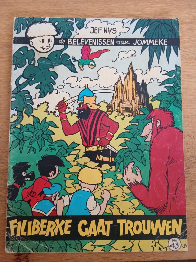 Jommeke nr 43, Ophalen