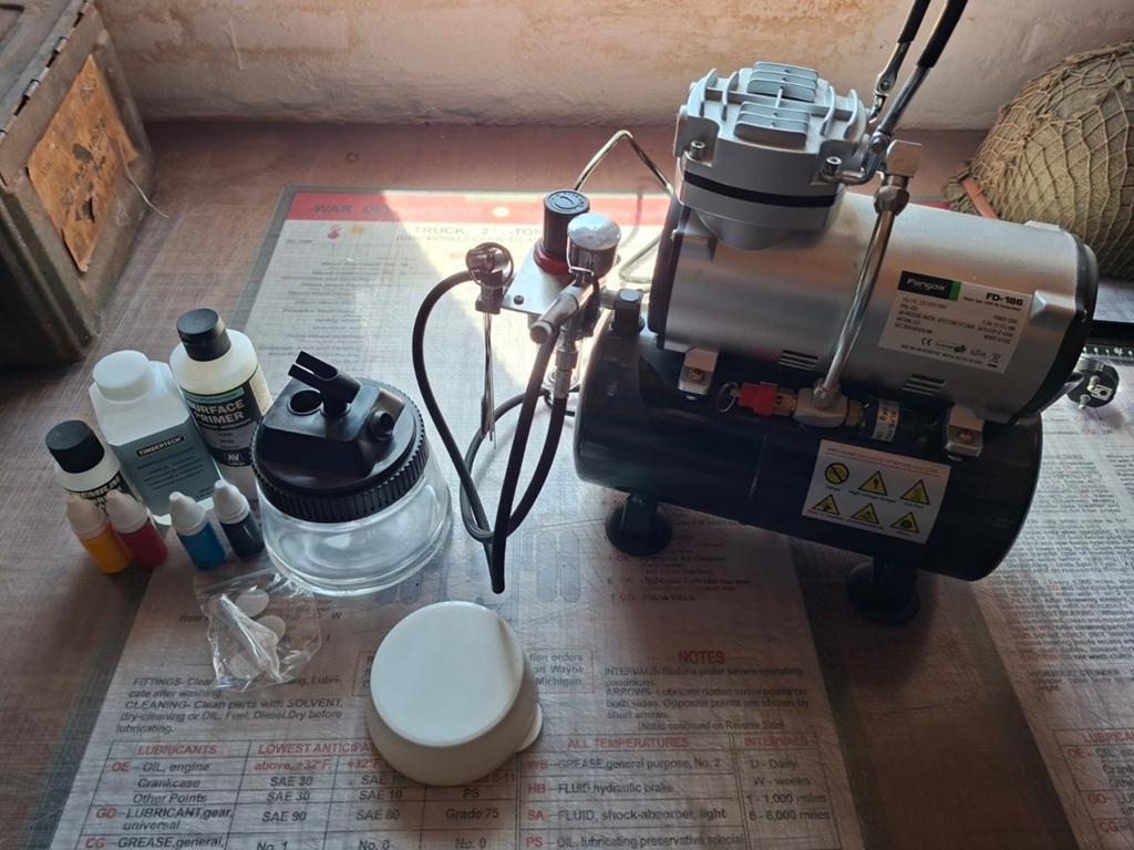 Airbrush set, Hobby & Loisirs créatifs, Modélisme | Autre, Enlèvement