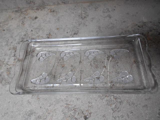 Nieuwe glazen schaal, Huis en Inrichting, Woonaccessoires | Schalen en Manden, Schaal, Nieuw, Ophalen of Verzenden, Glas