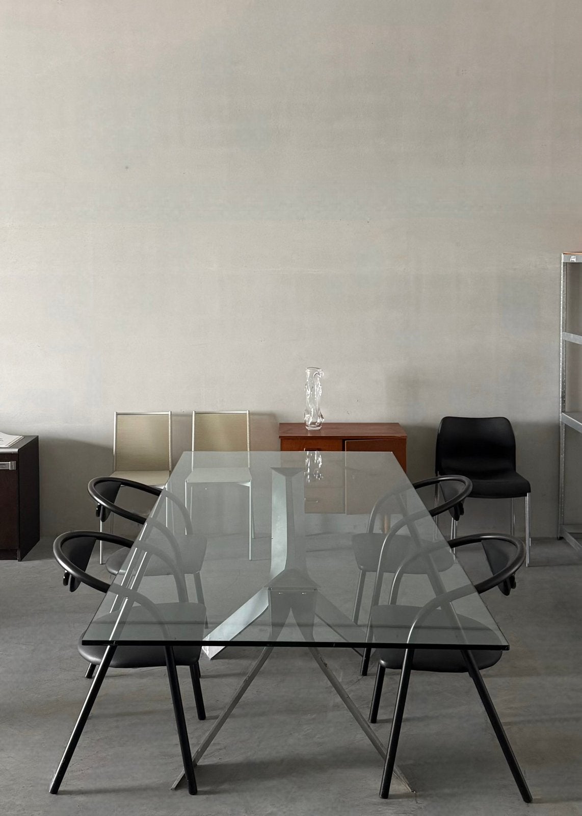 Vintage chrome eettafel, Huis en Inrichting, Tafels | Eettafels, Ophalen, Zo goed als nieuw