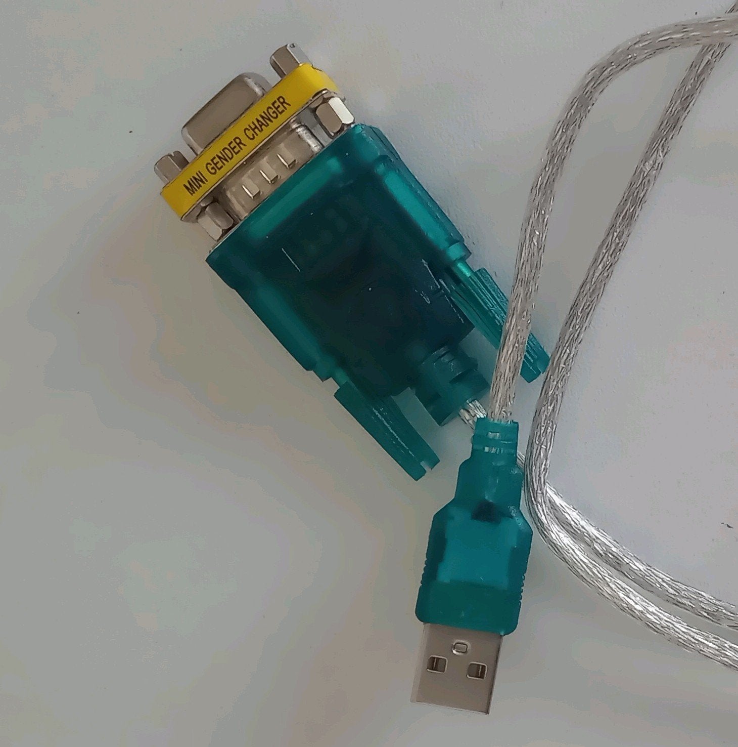 Netwerk kabel met tussenstuk, Ophalen