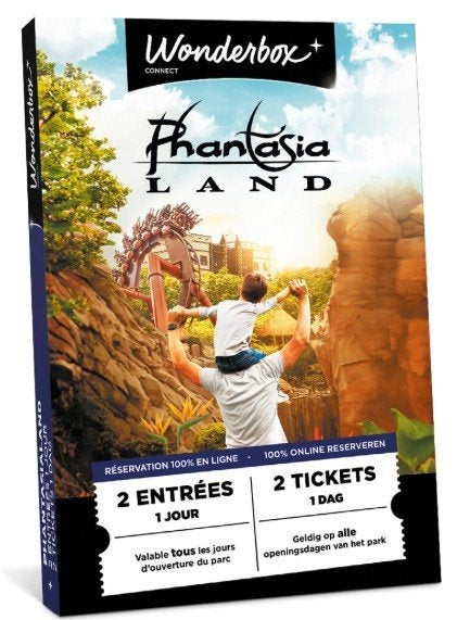 Wonderbox Phantasialand, Tickets & Billets, Deux personnes, Ticket ou Carte d'accès