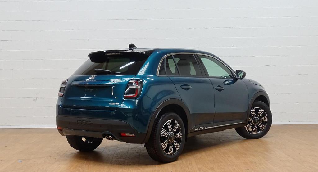 Fiat 600 1.2 Hybrid 145cv DCT La Prima, Auto's, Stof, 110 g/km, 620 kg, https://public.car-pass.be/vhr/087abae6-b040-47f4-9891-2297419d8f29