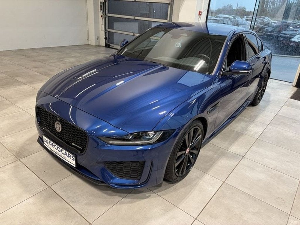 Jaguar XE 360°Camera / Apple Carplay - Android Auto / R-Des, Auto's, Automaat, 116 g/km, Blauw, 5 deurs