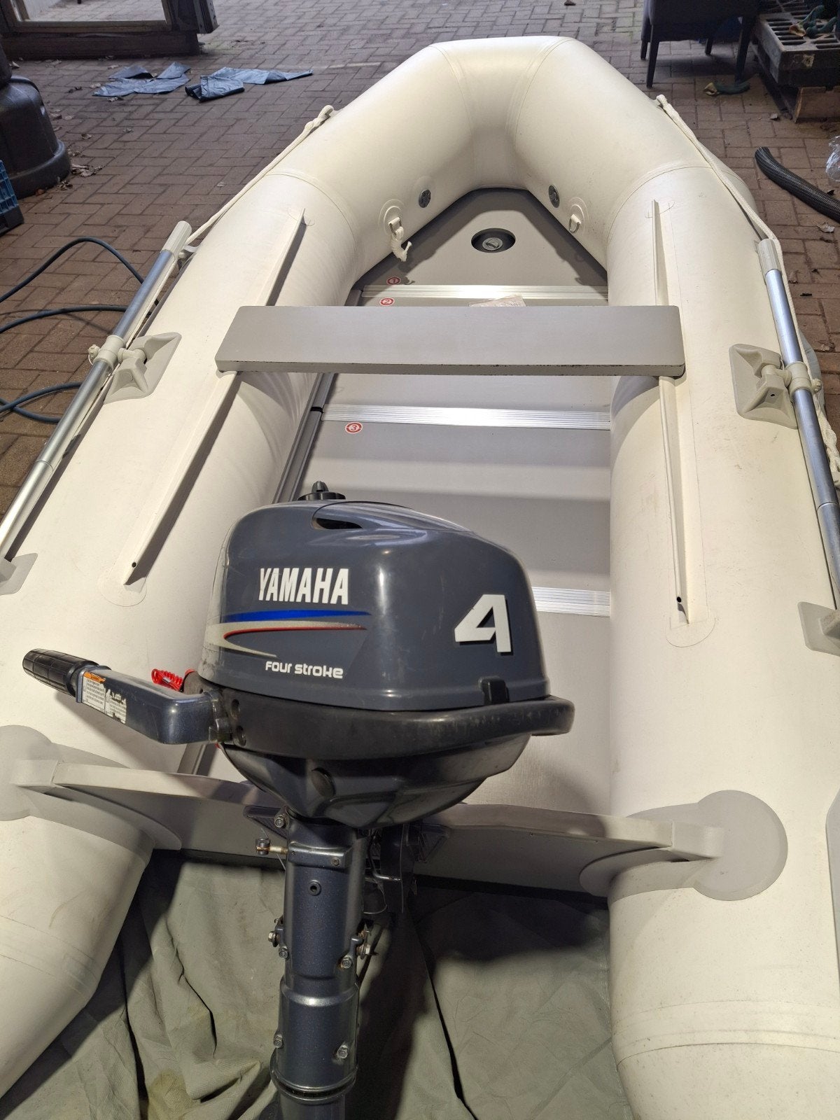 4pk 4 takt kortstaart Yamaha in topstaat, Watersport en Boten, Gebruikt, Minder dan 5 pk, Viertaktmotor, Ophalen of Verzenden