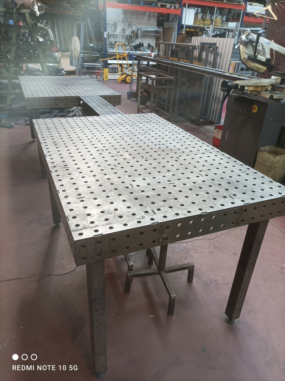 Table de soudure - maxtrix 50x50x16, Doe-het-zelf en Bouw, Werkbanken