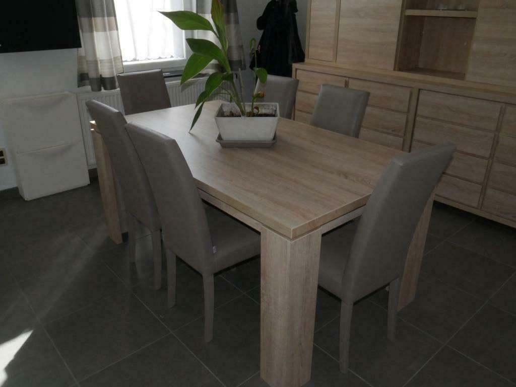salle à manger Ilona complète, Maison & Meubles, Enlèvement, Utilisé, 4 à 6 chaises