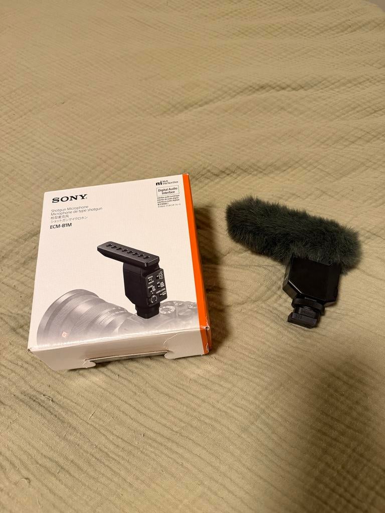 Sony Shotgun Mic ECM-B1M, Ophalen of Verzenden, Zo goed als nieuw