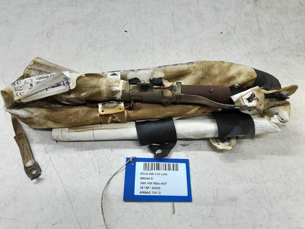 AIRBAG TOIT DROIT 508 SW (F4 / FC / FJ / FR) (9819349580), Utilisé, Peugeot