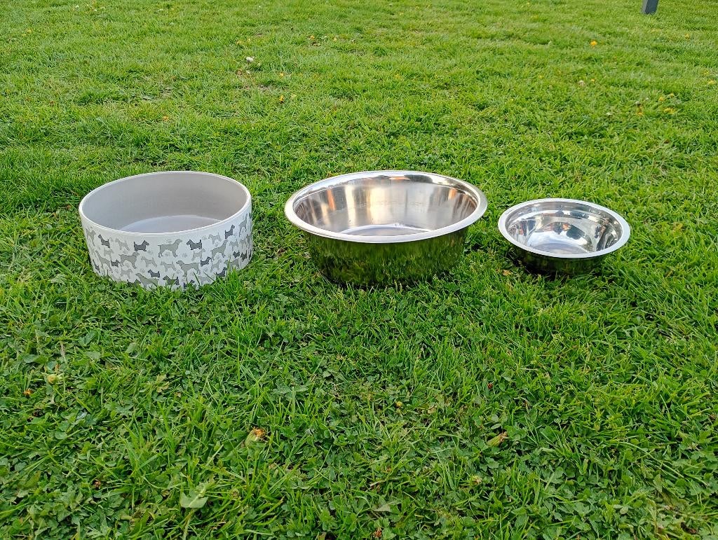 Drink/eetbak hond, Ophalen, Gebruikt