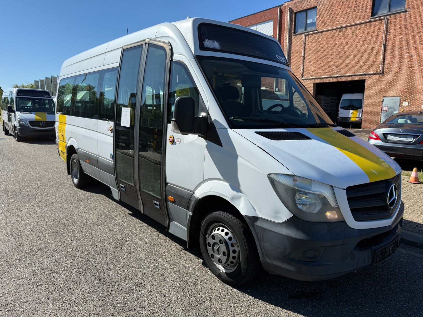 Mercedes sprinter 513cdi ex belbus, Auto's, Automaat, Euro 6, Mercedes-Benz, Bedrijf