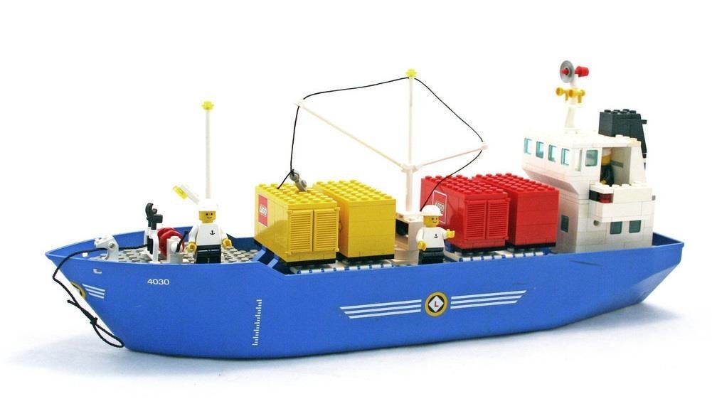 LEGO Boot 4030 Cargo Carrier TOP!!!, Complet, Enlèvement ou Envoi, Lego, Ensemble complet