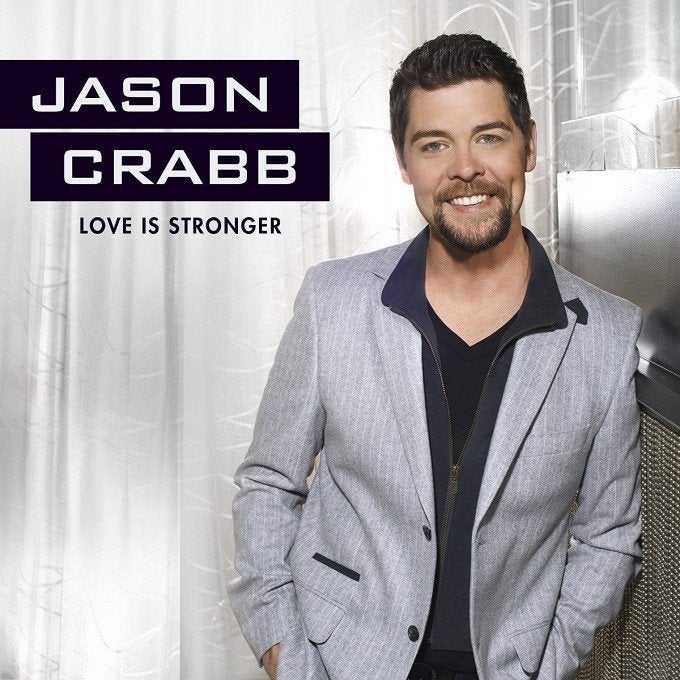 SALE--CD JASON CRABB - Love Is Stronger, Cd's en Dvd's, Cd's | Religie en Gospel, Verzenden