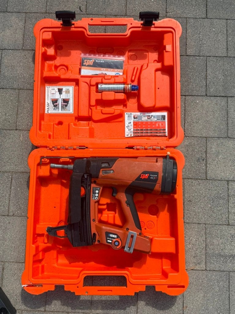 Spit Pulsa P40 incl. batterij en lader, Ophalen, Gebruikt, Tacker/nietmachine, Overige merken