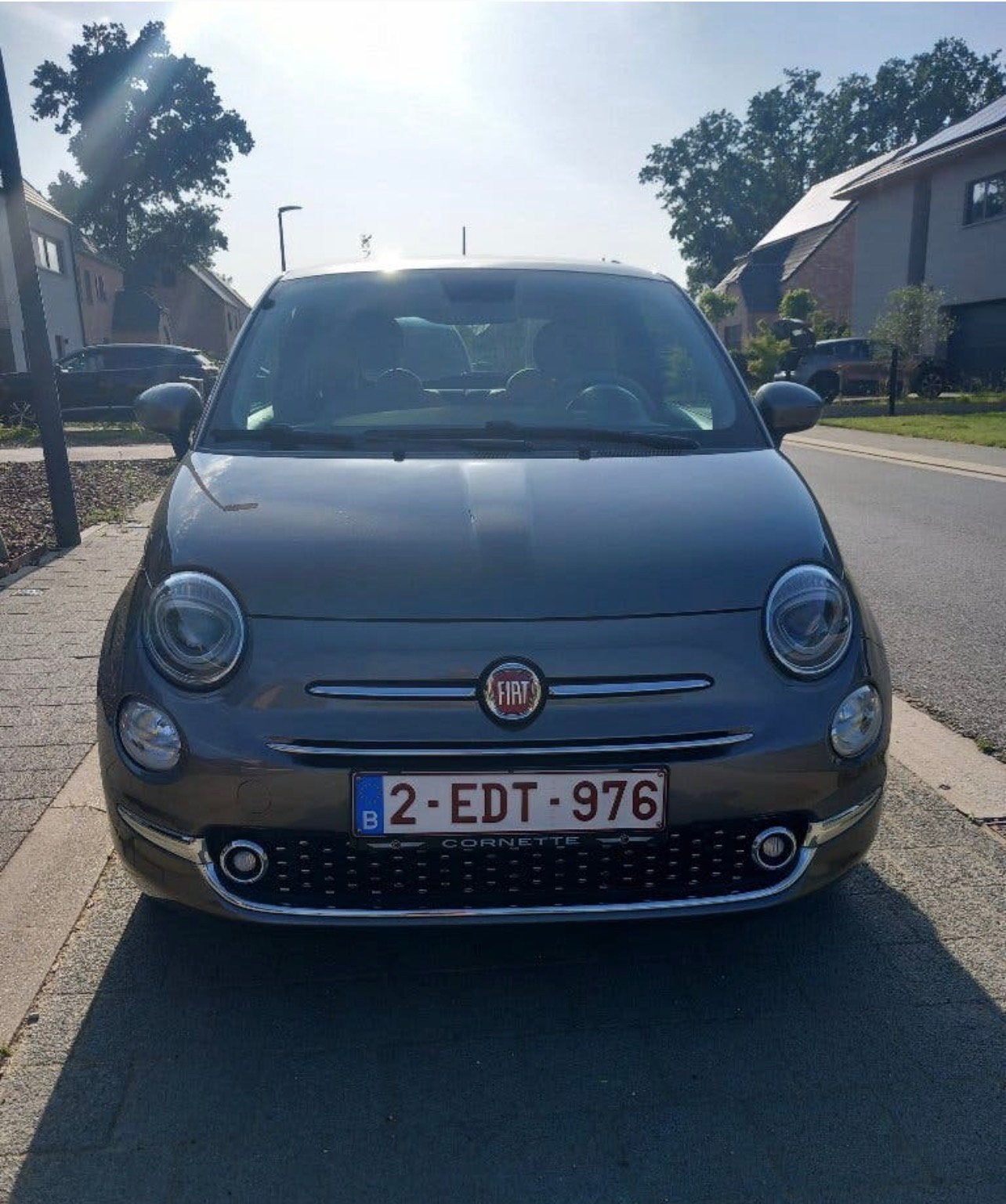 Fiat 500 Automaat, Auto's, Automaat, Stof, Beige, Particulier