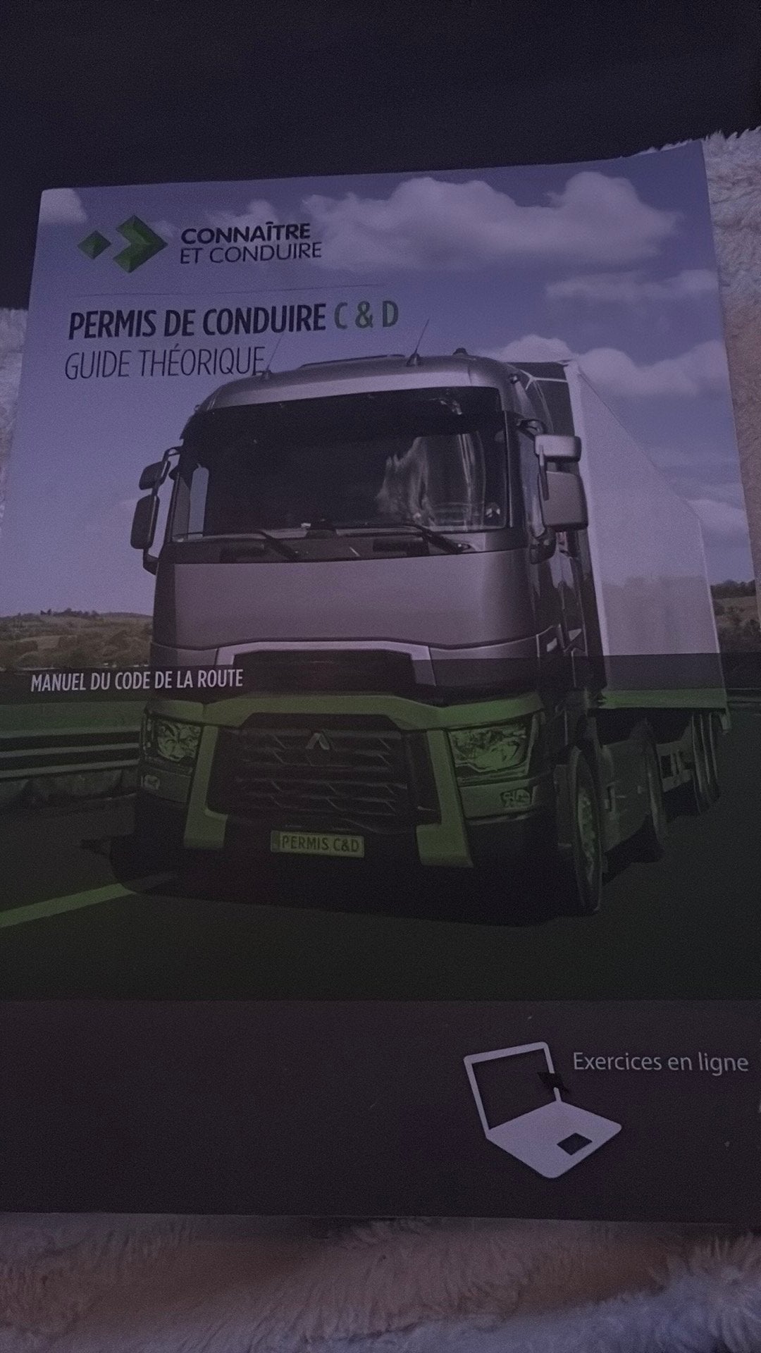 Manuel Connaitre et conduire permis C et D, Enlèvement, Comme neuf