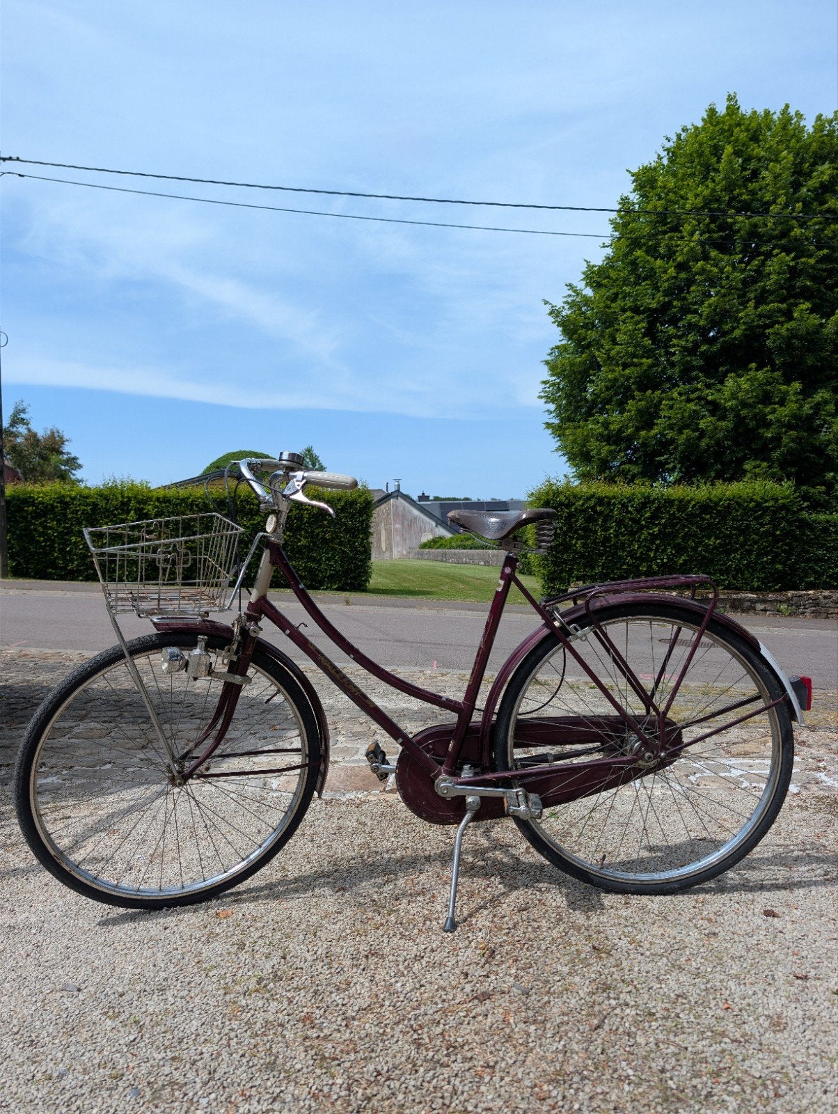 Vélo Raleigh années 70 - selle Brooks - bon état, Enlèvement, Frein sur jante, RALEIGH, Années 60 ou plus récent