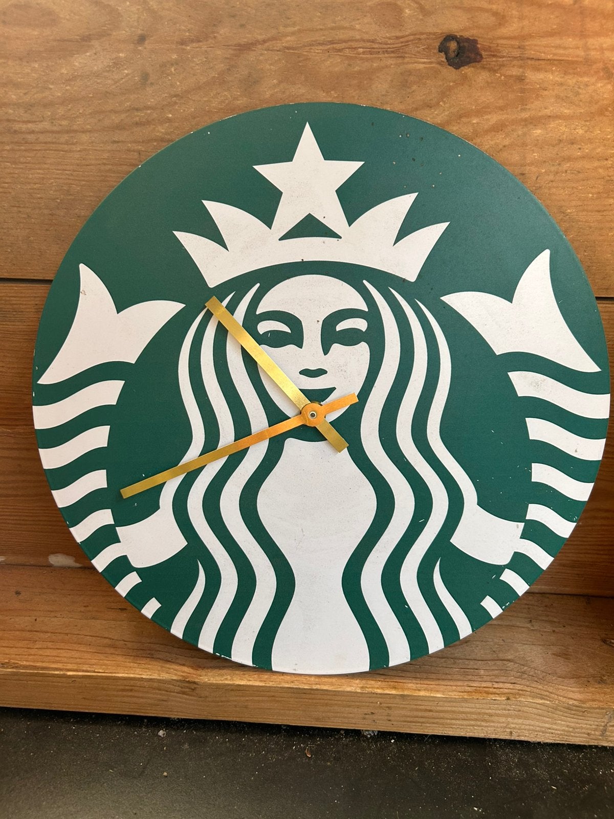 Starbucks zeemeermin klok, Ophalen of Verzenden, Gebruikt, Reclamebord