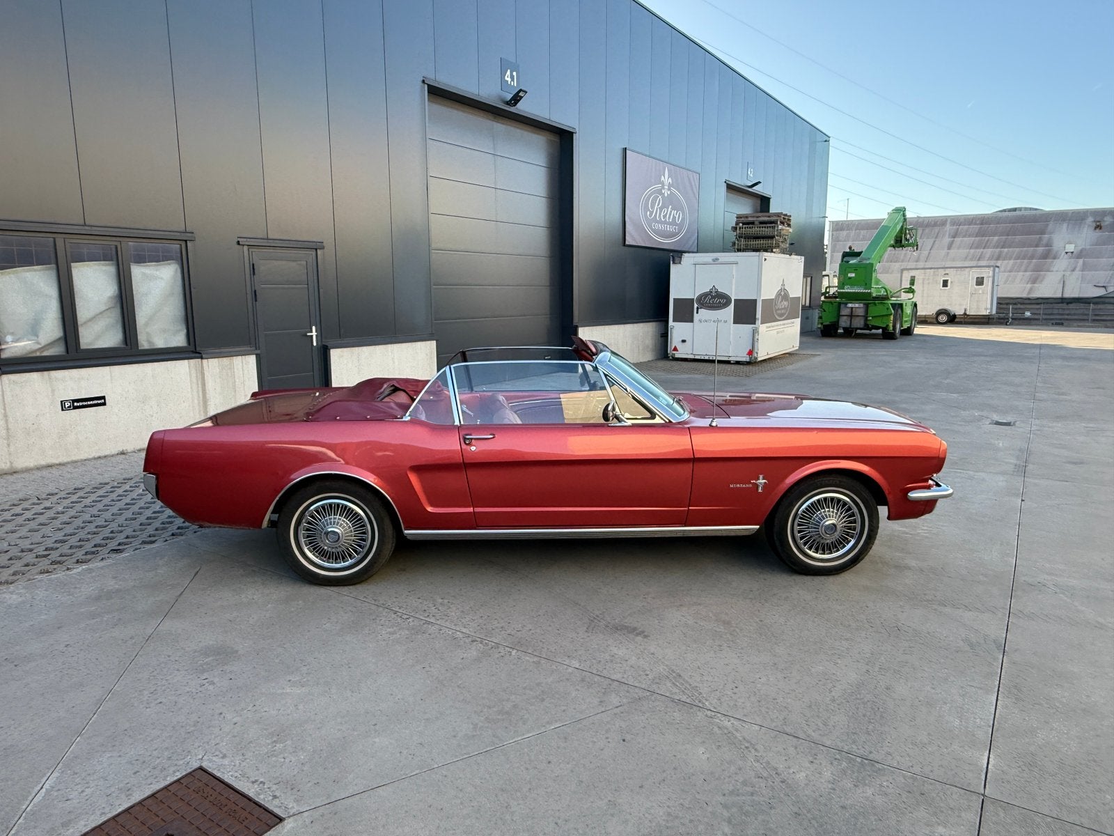 Ford Mustang BJ 1966 cilinder 200ci 3.300cc 115Pk, foto 2