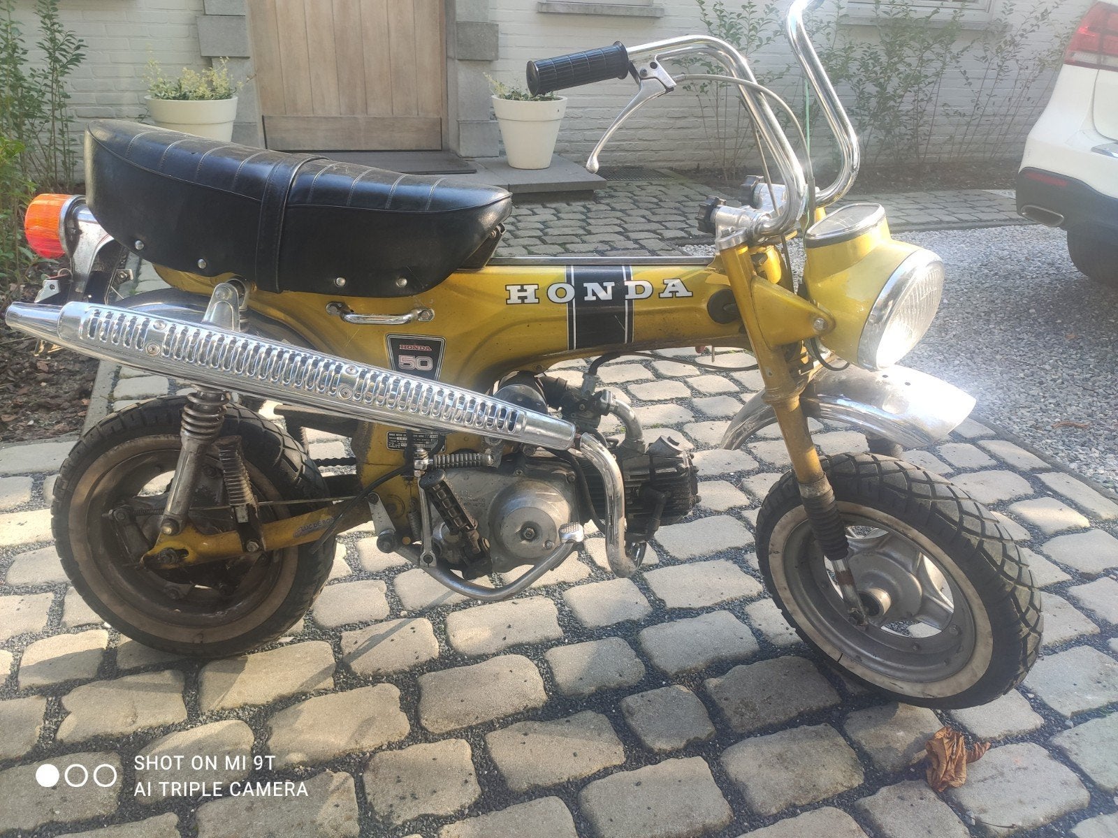 Honda Dax ST50 1974, Ophalen