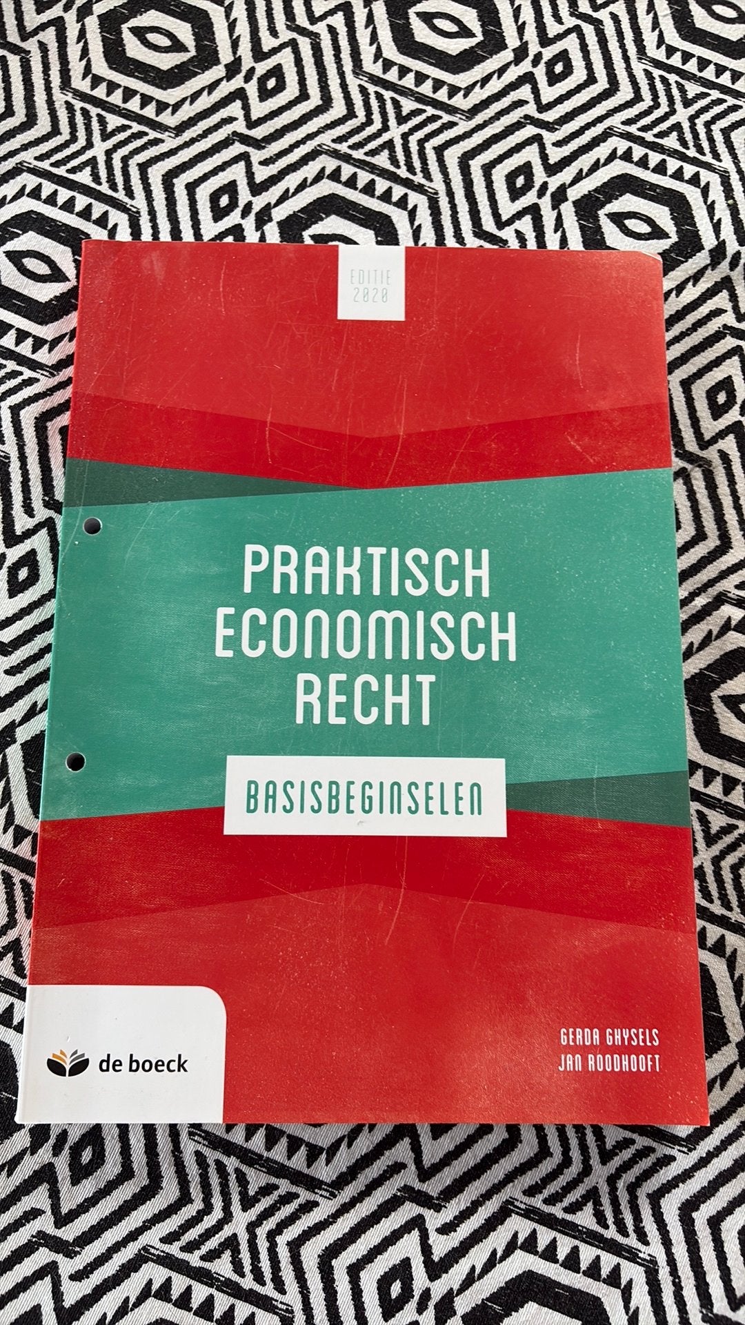 Praktisch economisch recht basisbeginselen 2020, Boeken, Ophalen, Nederlands