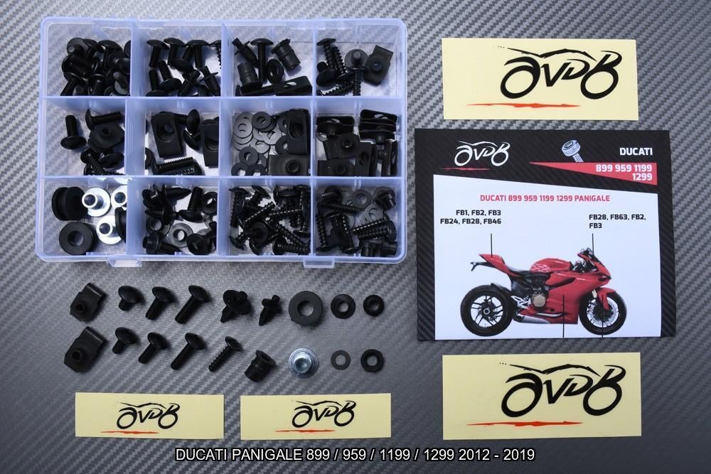 Kuip bouten set DUCATI PANIGALE 899 959 1199 1299 2012 2019, Ophalen of Verzenden, Nieuw
