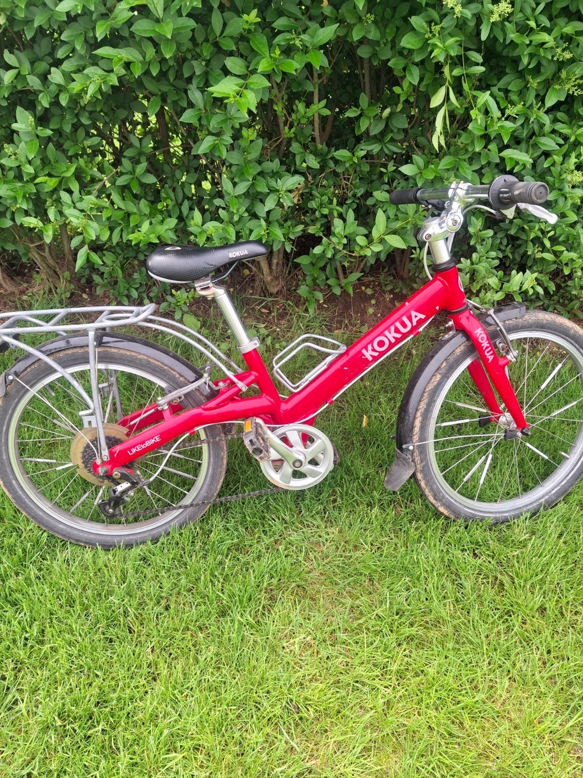 Kokua 24 inch fiets, Ophalen