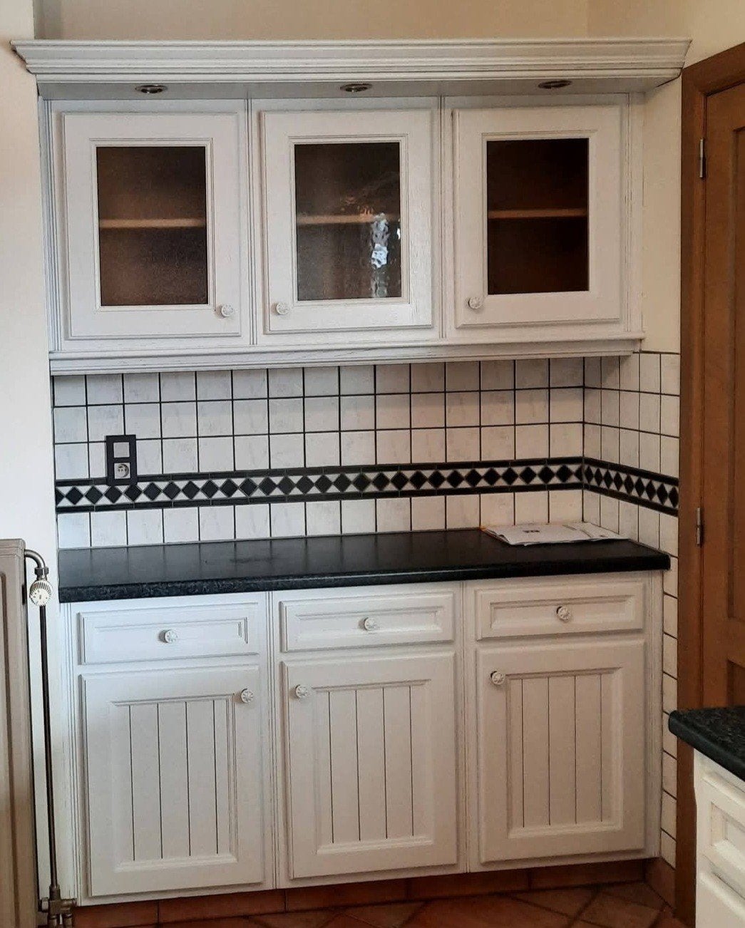 landelijke kasten buffetkast keukenkast servieskast, Huis en Inrichting, Ophalen, 150 tot 200 cm, Met lade(s)