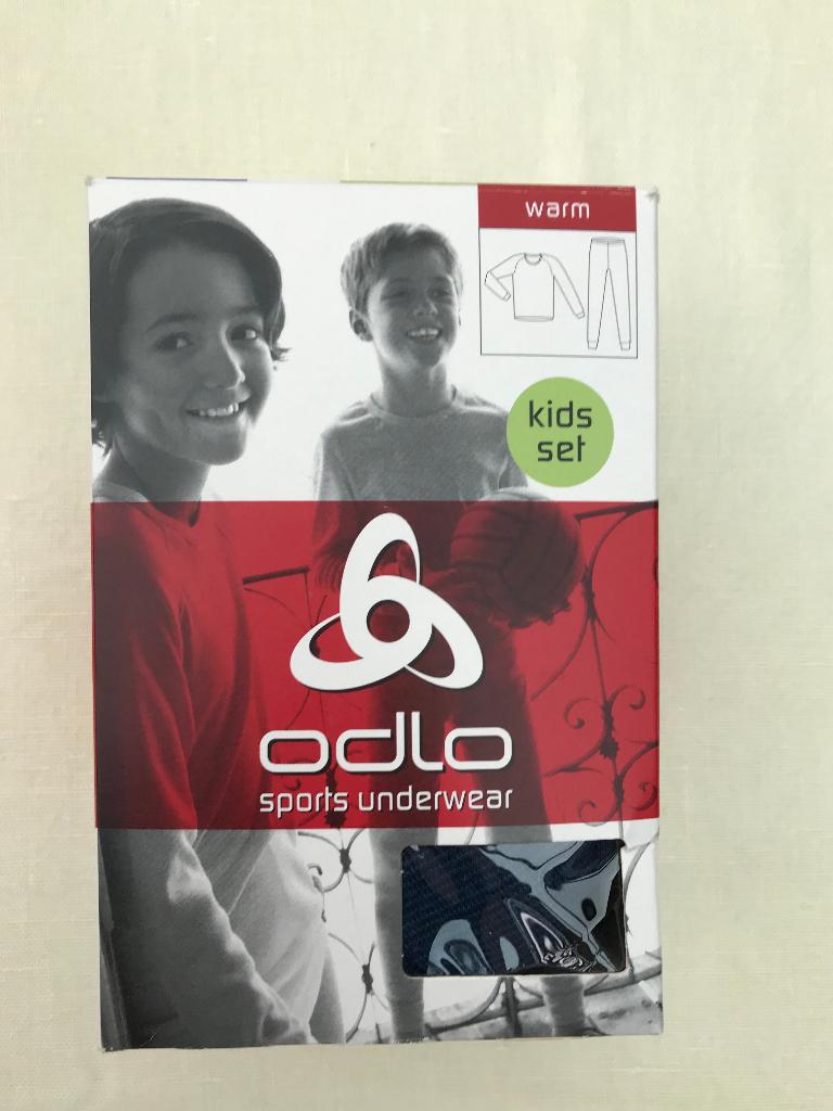 Odlo thermisch ondergoed kids set maat 140, Gebruikt, Kleding, Ski, Ophalen
